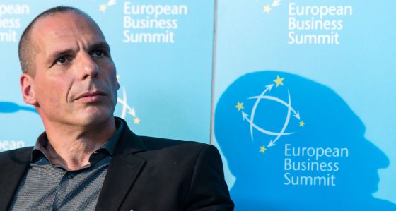 Varoufakis, en un acto el 7 de mayo. / GEERT VANDEN WIJNGAERT (AP)